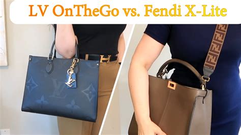 LOUIS VUITTON CAPUCINES BB VERSUS FENDI PEEKABOO 